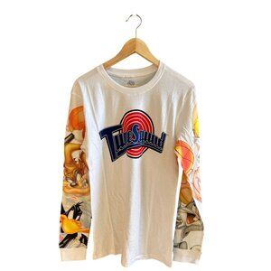 NWT Space Jam Tune Squad Long Sleeve Graphic Tee, Size Small